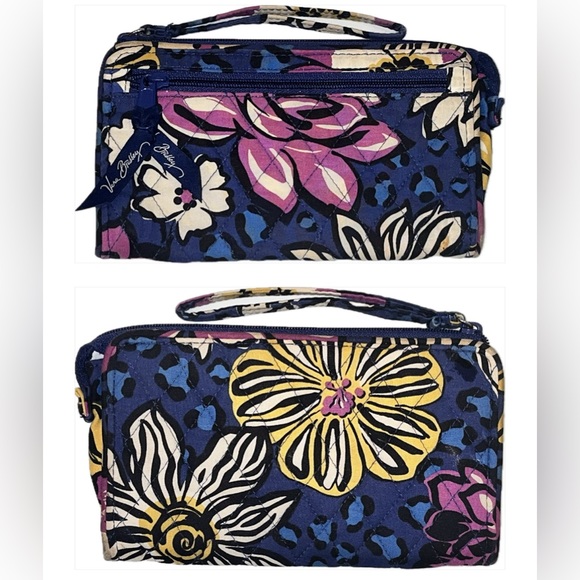 Vera Bradley Handbags - Vera Bradly Zipper Closure Wristlet in African Violet